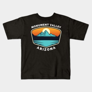 Monument Valley Ski Snowboard Mountain Arizona Monument - Monument Valley Arizona - Travel Kids T-Shirt